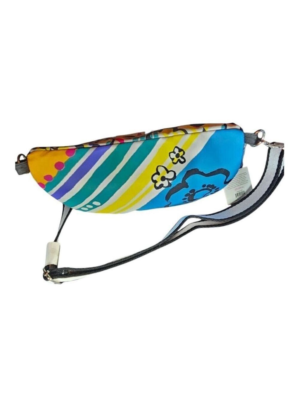 Brighton Graffiti Love Multi-color White One Size Crossbody Belt Bag - Picture 10 of 11